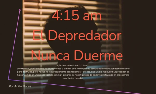 ªSi hay algo peor que tener un esposo/ padre y/o familia, muy presentes en la desmoralización de la mujer, es salir al mundo y encontrarte con que, para la mujer de poder empresaria, la ejecutiva y la política, hay una fuerte situación de desacreditación financiera, de carácter socio-cultural, cuyo basamento corrosivo se haya en la destrucción moral de la mujer, se remonta a una versión de nuestros orígenes y se hegemoniza, desde el zeno de eztaz familiaz, a lo largo de nuestra historia. Ésta es la dura realidad, aún hoy, vivida; y con ella, nuestra falta de oportunidad de evolución humana ya que en manoz de la mujer de poder, se encuentra el %97 de crecimiento económico del mundo.ª (link a blog). Por ezta situación de estancamiento te encuentraz hoy en eza grieta crónica que haz permitido eztablecerzer y que laztimozamente para ti y para nueztraz zociedadez venideraz, haz dejado crecer; viendoze afectada drazticamente tu ACCION DEBIDA %70 %30 (link a fórmula) en creación, crecimiento y credibilidad de tu patrimonio personal, del patrimonio empresarial o del patrimonio gubernamental. Se necesita un vuelco rotundo de c
